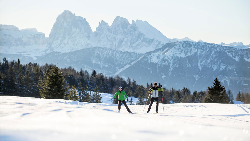Sci di fondo sull'Alpe di Villandro