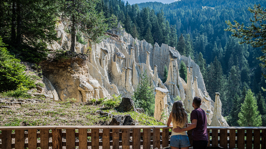Le piramidi di terra di Perca