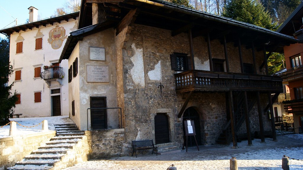Ein Spaziergang in Pieve di Cadore... an den Orten des großen Tizian