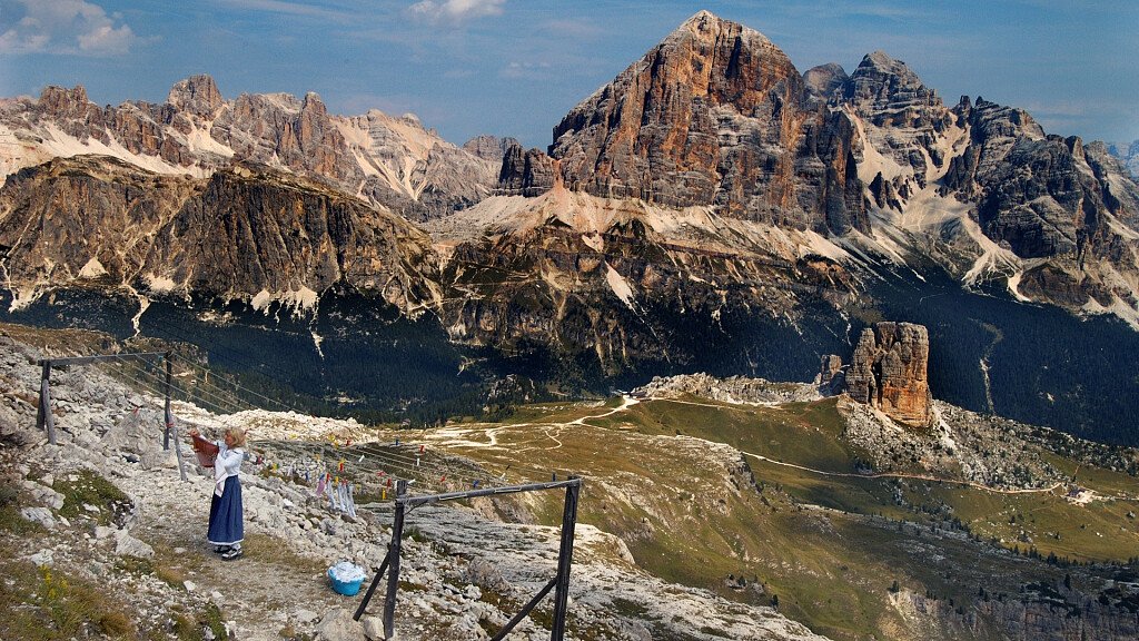Die Tofane von Cortina d'Ampezzo