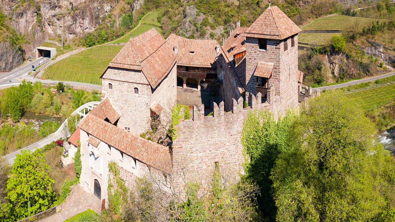 Roncolo castle in Bolzano