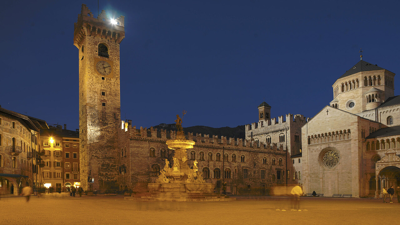 Trento by night