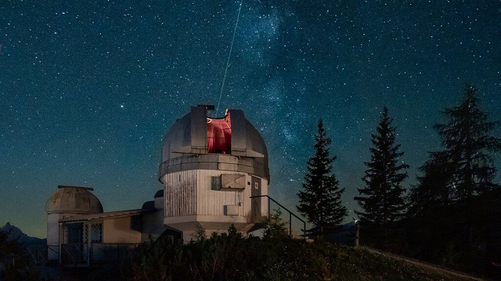 Osservatorio astronomico Helmut Ullrich e il Planetario A. Dimai a Col Druscié