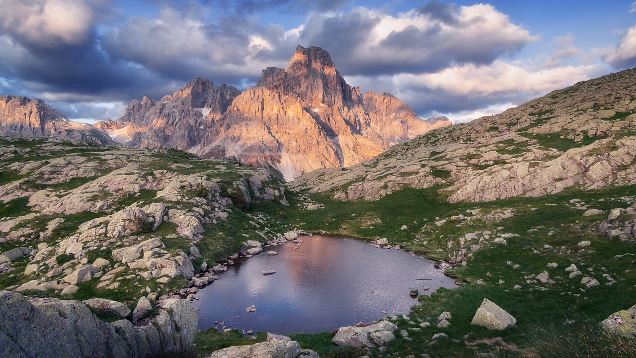Lago Cavallazza Cimon della Pala