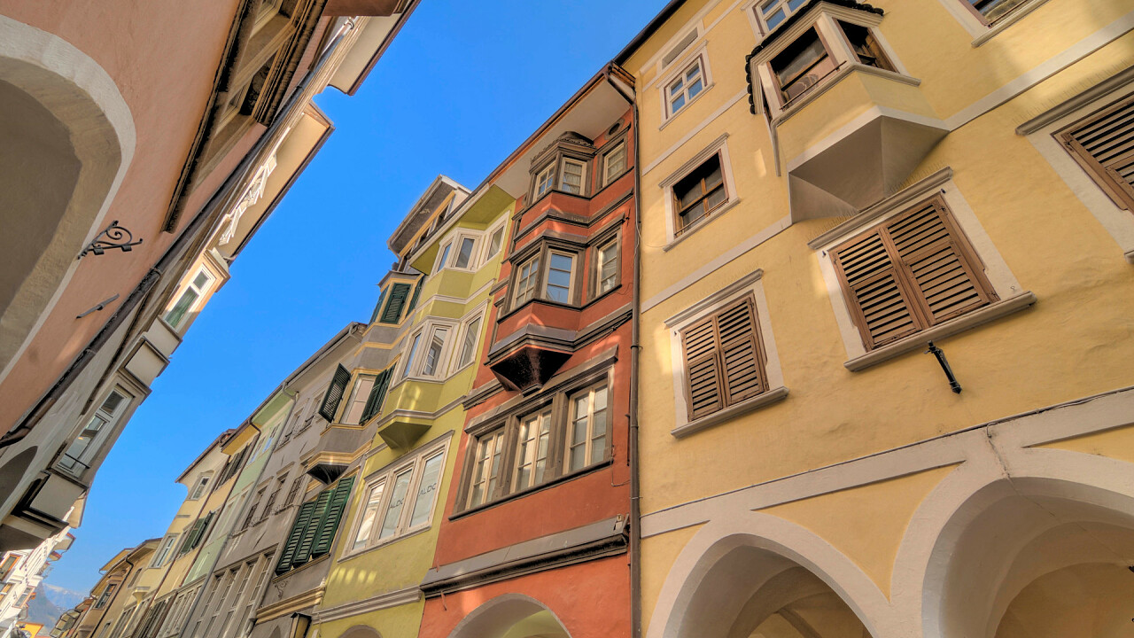 Via dei portici Bolzano