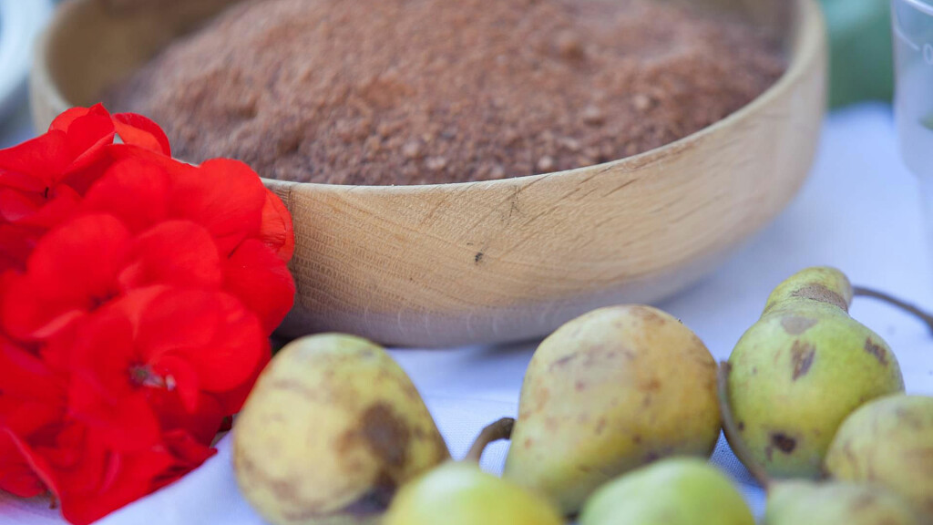 Autunno della farina di pera a Verdignes - Chiusa