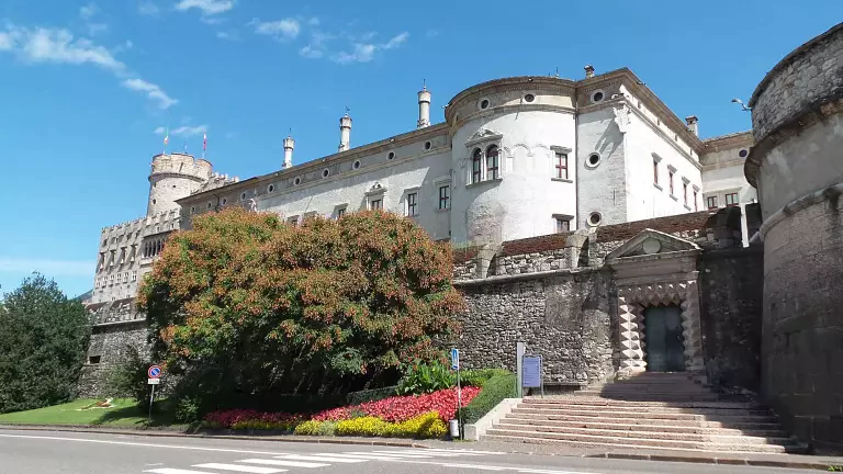Il Castello del Buonconsiglio nella città di Trento