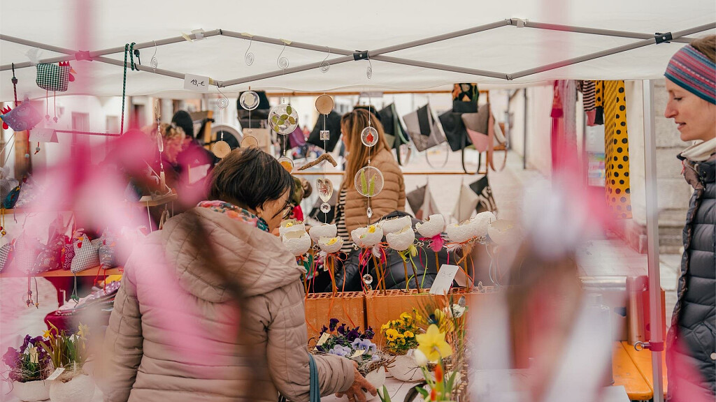 Easter market in Falzes, near Brunico