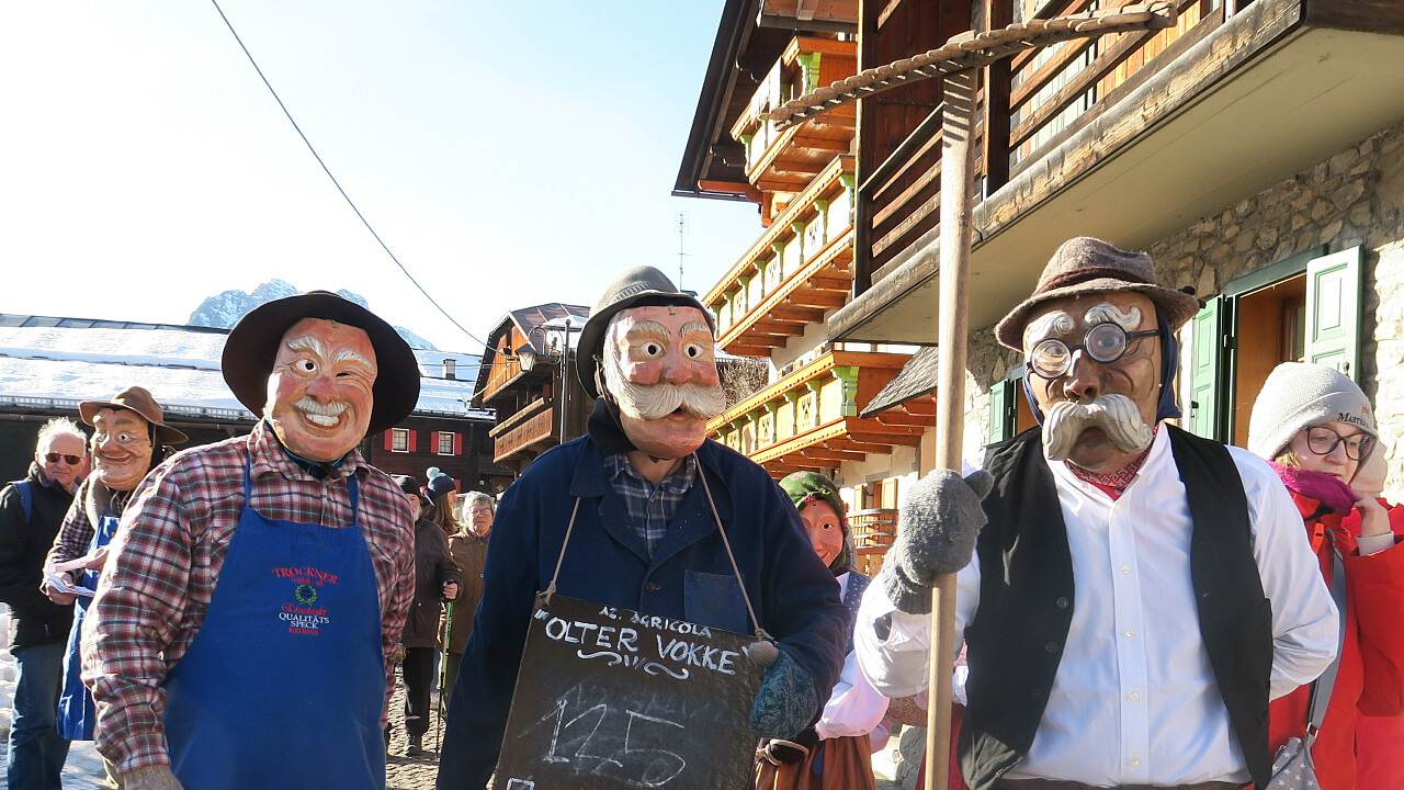 Contadini Carnevale Sappada