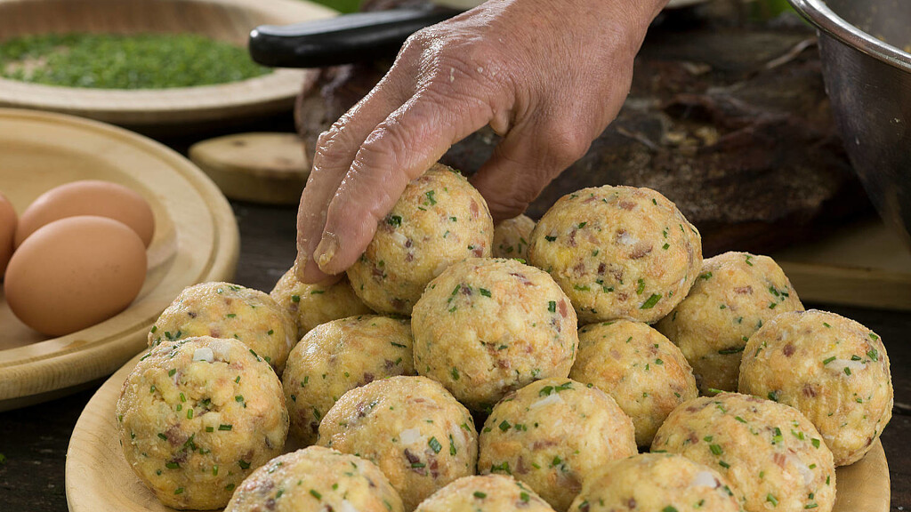 Sarnar Morgreti Essn in Val Sarentino