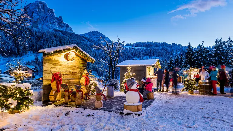 mercatini natale selva val gardena