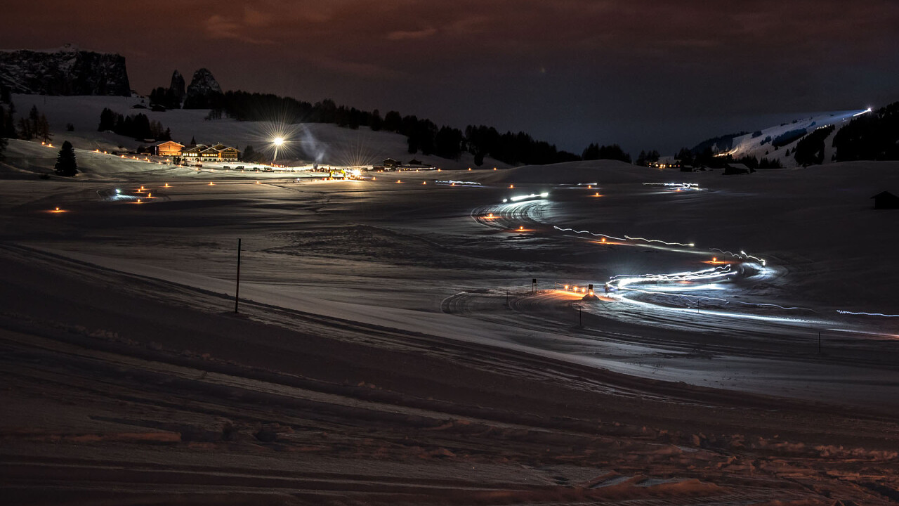 In Alpe di Siusi in Alto Adige c'è la Moonlight Classic