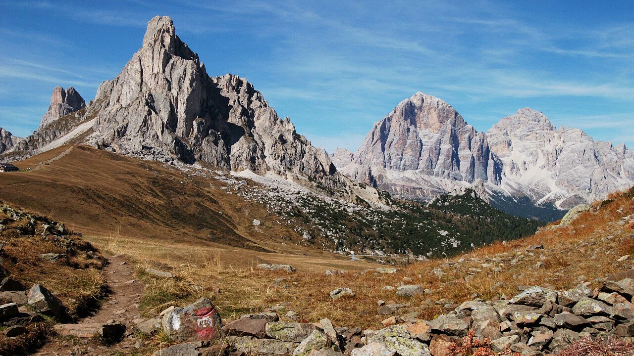 Le Dolomiti UNESCO sopra Cortina d'Ampezzo | Bellunese