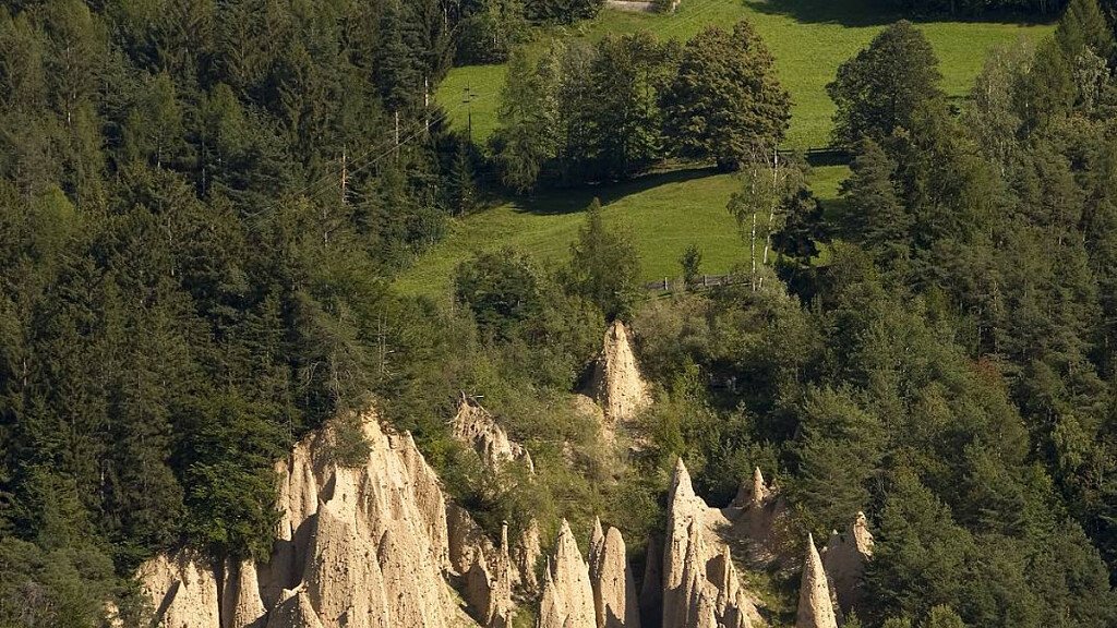 Escursione alle Piramidi di Terra di Collepietra