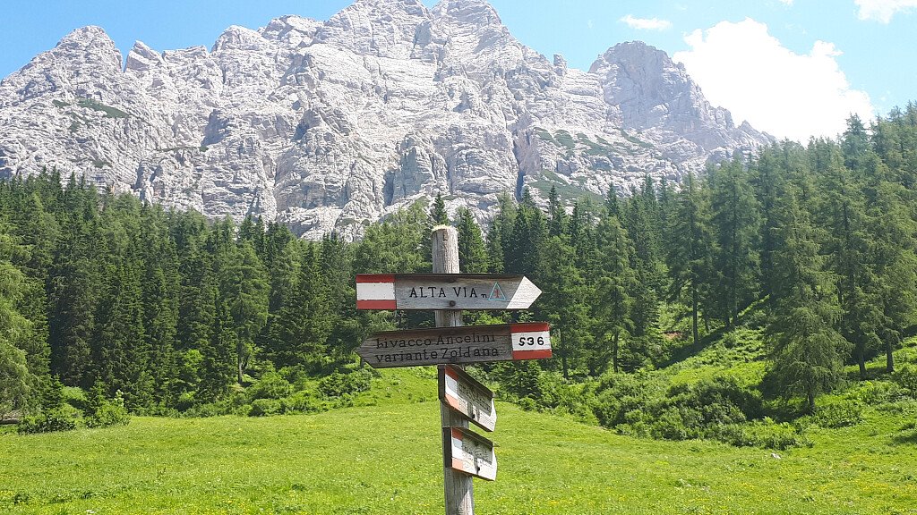Alpine Path of the Dolomites no. 1