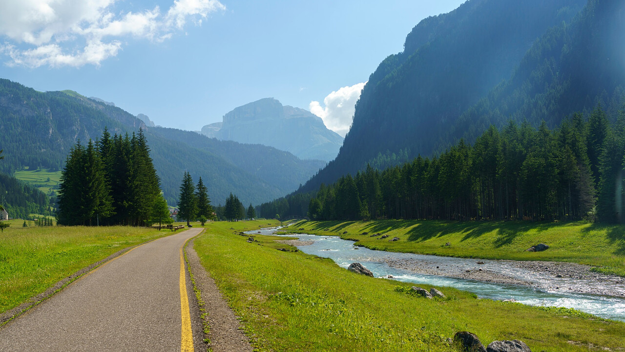 Moena Fiemme-Fassa cycle path