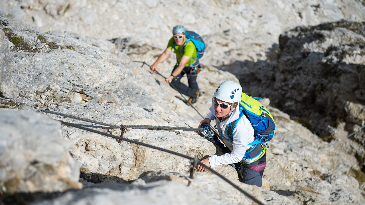 Via Ferrata Sass Rigais Val Gardena