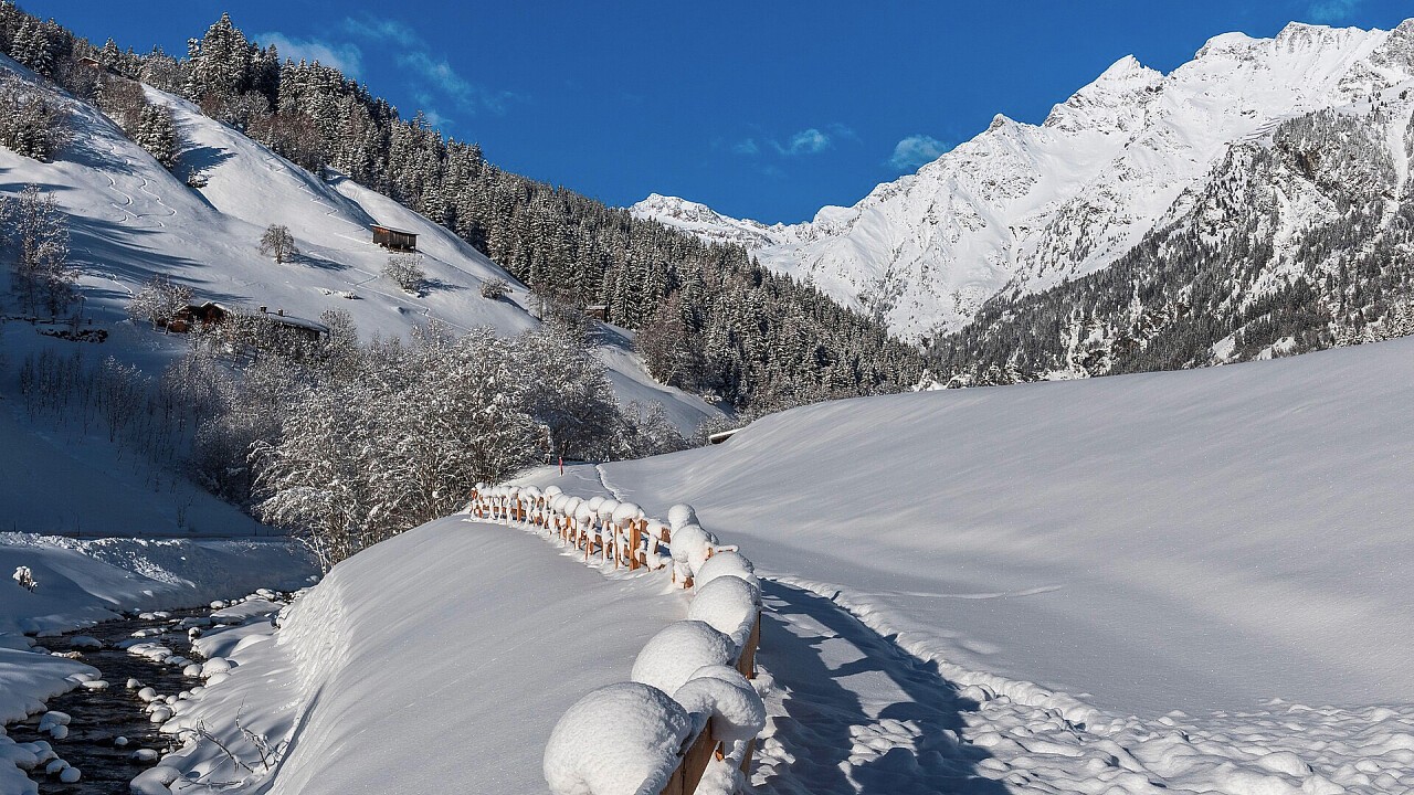 Escursione invernale Val di Fleres