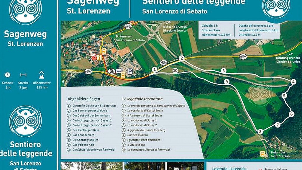 Sentiero delle leggende - San Lorenzo di Sebato