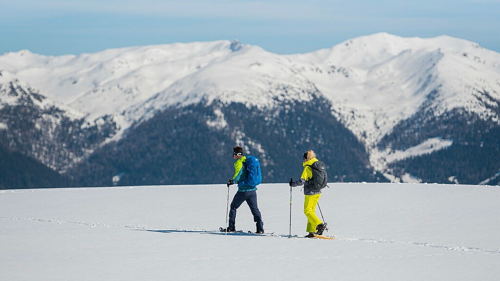 Escursione con le racchette da neve al Bel Colle