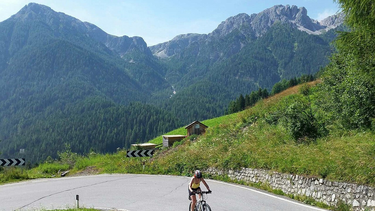 MTB tour of Plan de Corones