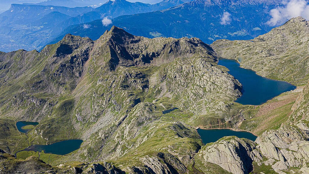 Wanderung zu den Spronser Seen