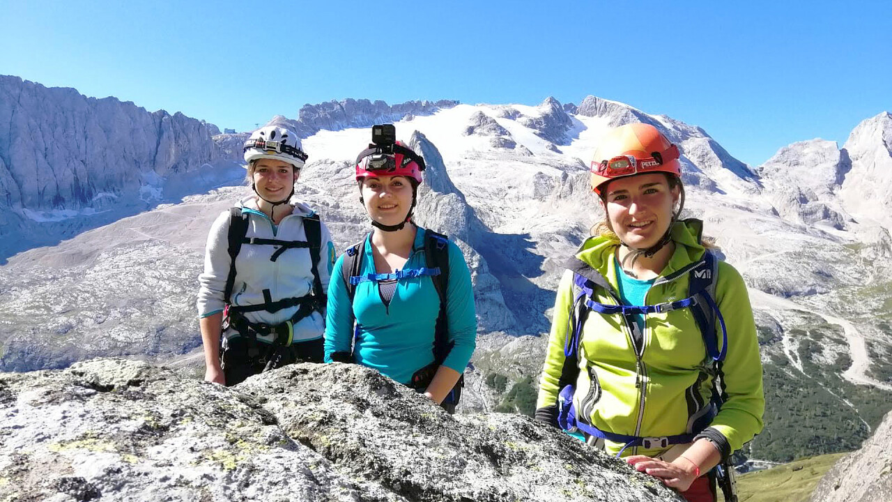 Ferrata delle trincee Marmolada