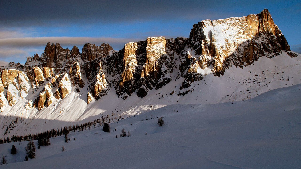 L'inverno nelle Dolomiti UNESCO di Cortina d'Ampezzo