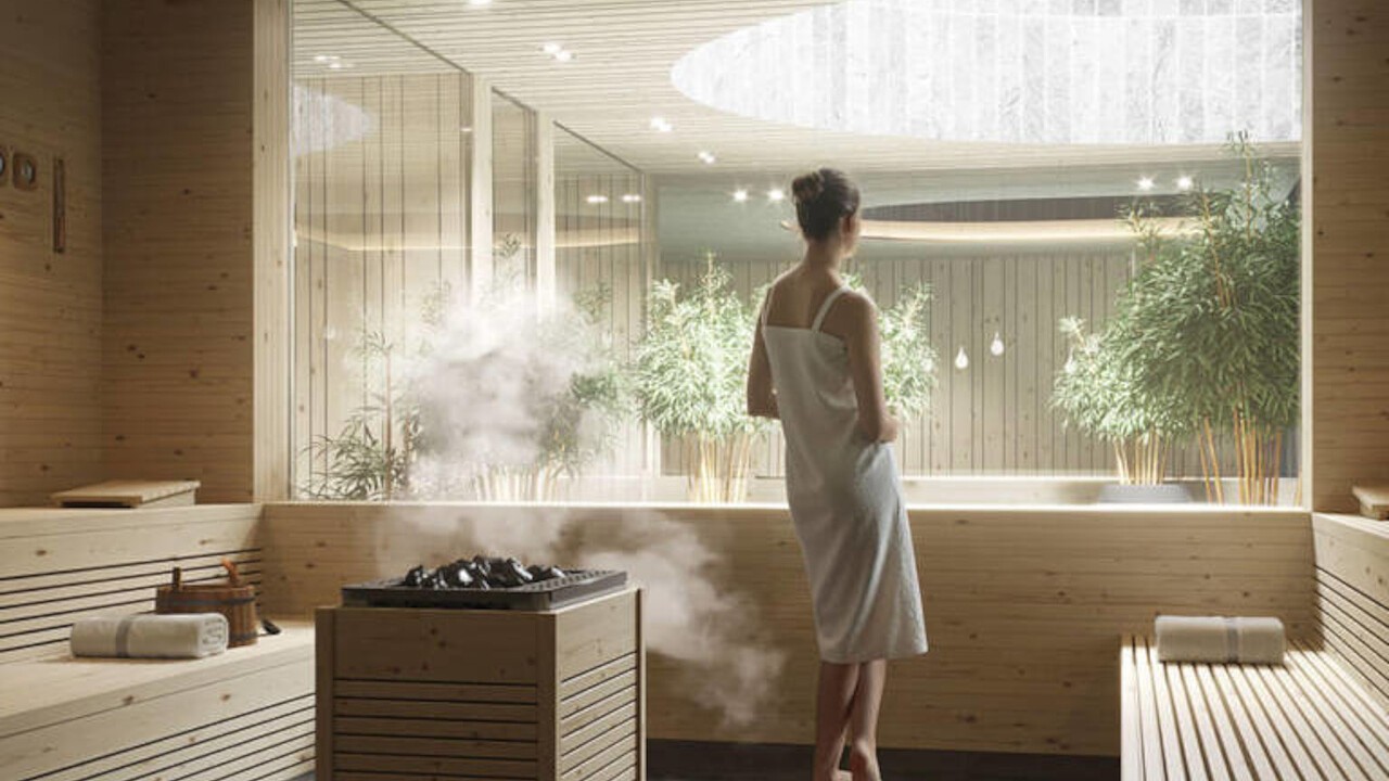 nuova sauna interna Camping Olympia