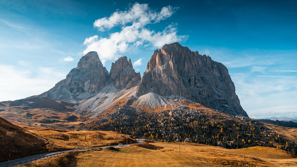 Burning Dolomites in Val Gardena