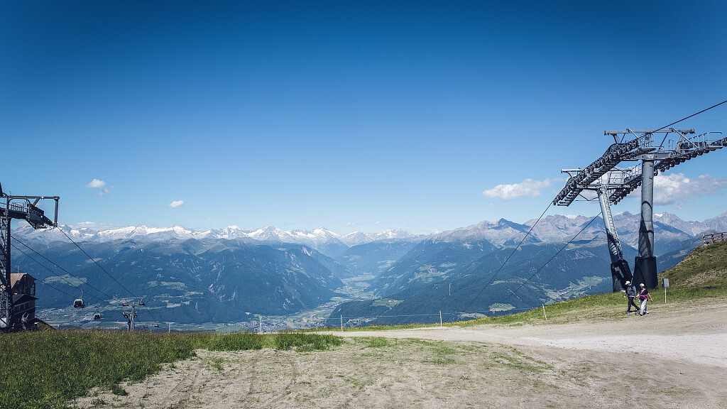 Plan de Corones e l’altalena gigante