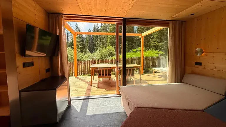 interno leading forest Caravan Park Sexten