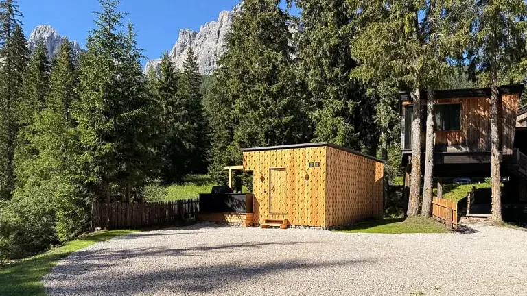 leading forest Caravan Park Sexten