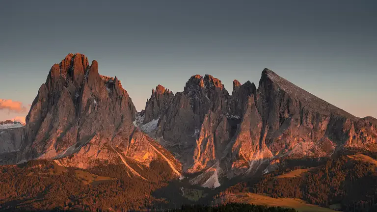 Burning Dolomites in Val Gardena