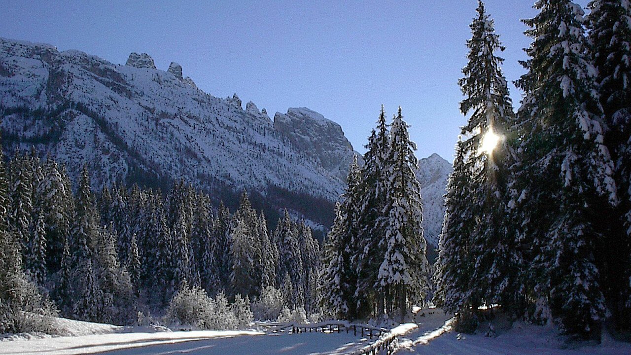 L'inverno tra Comelico e Sappada - le Dolomiti in inverno