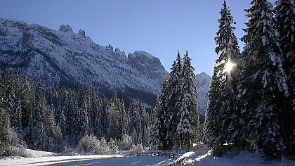 Tra Comelico e Sappada per trascorrere l'inverno sulle Dolomiti