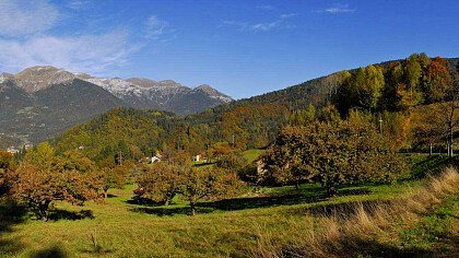 Lago di Corlo da Forcelletto nel Feltrino | Bellunese