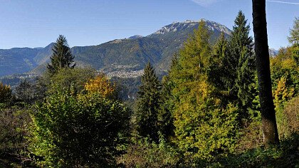 Lago di Corlo da Forcelletto nel Feltrino | Bellunese