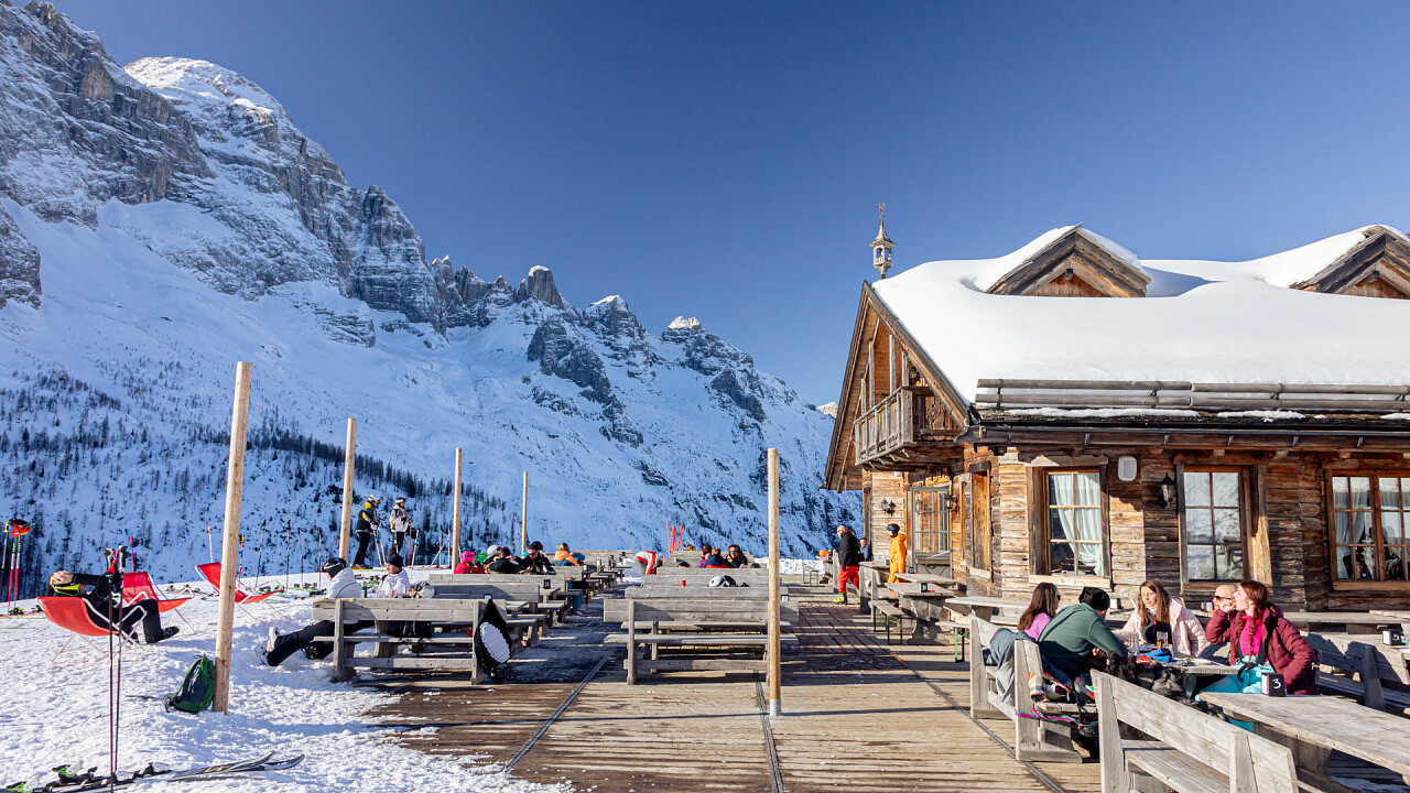 Sunparadis-Hütte Winter