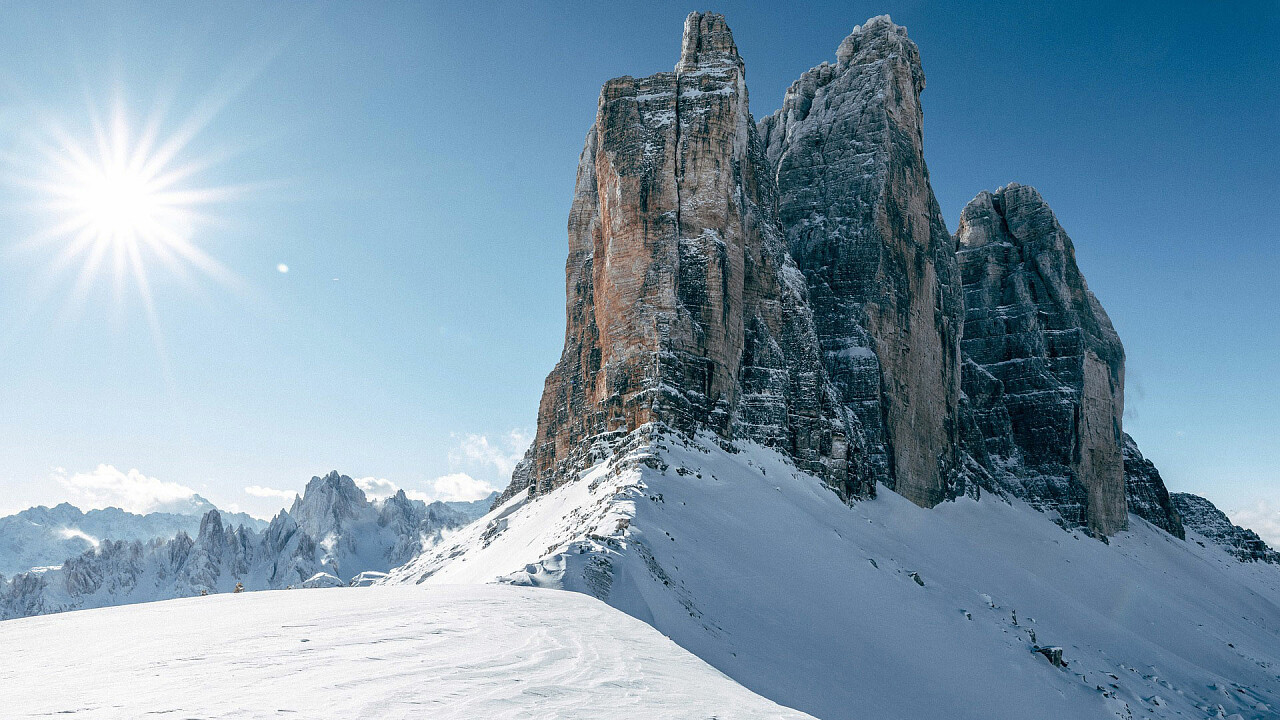 Tre cime inverno