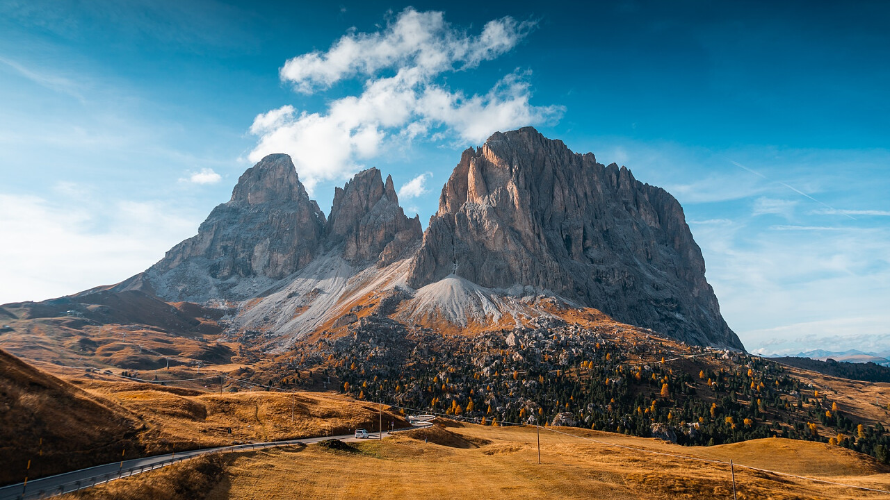 Paesaggio autunno - Selva di Val Gardena