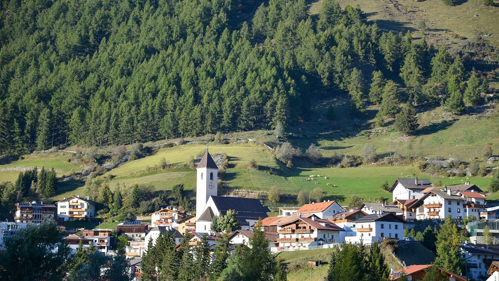 Curon Venosta e il lago di Resia
