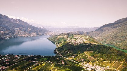 Tenna vom Caldonazzo-See aus gesehen