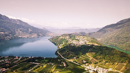 Tenna vista dal lago di Caldonazzo