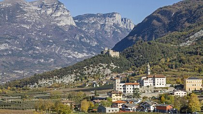 Toblino-See in Herbst