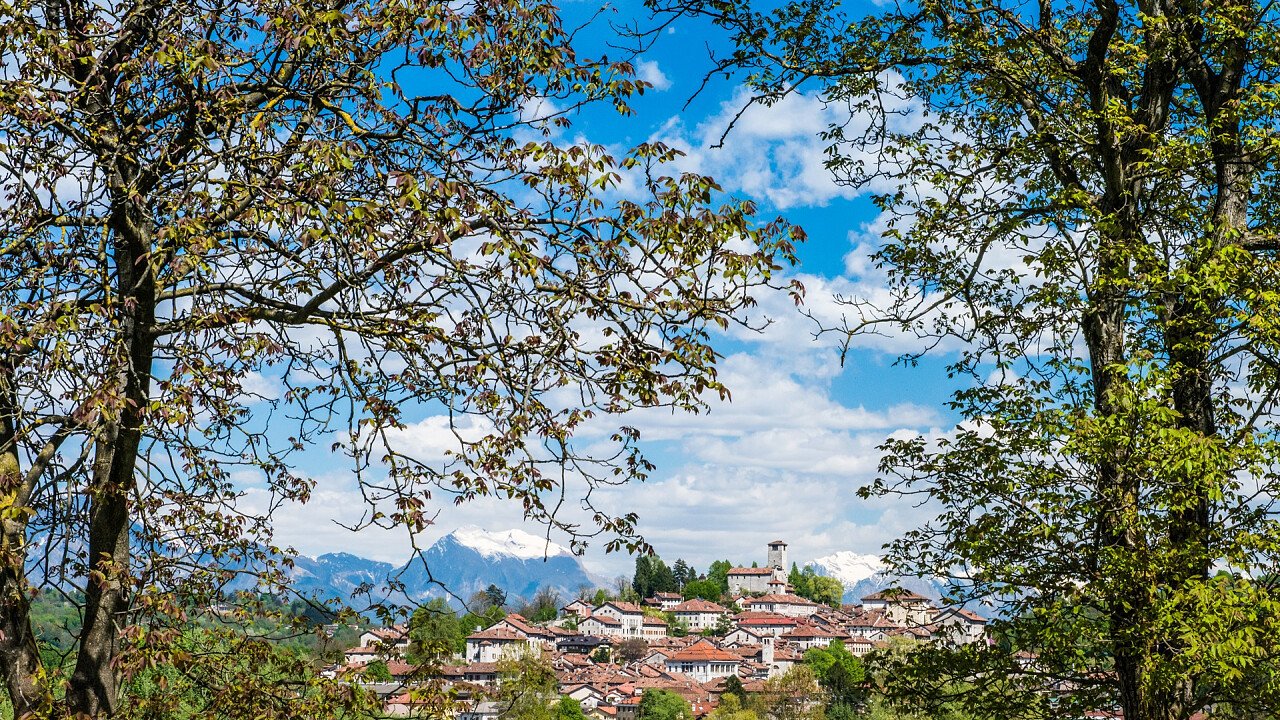 view of the city of Feltre - iStock