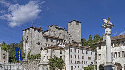 Historic buildings in the centre of Feltre - Depositphotos