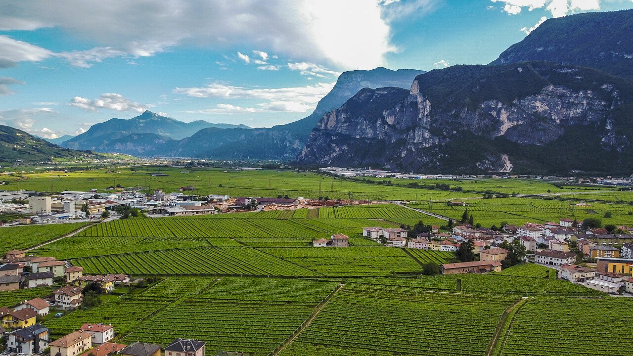 Veduta paese Mezzocorona