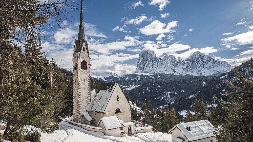 St. Ulrich: historisches Zentrum im Gröden - cover