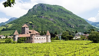 Mercato vie del centro di Bolzano